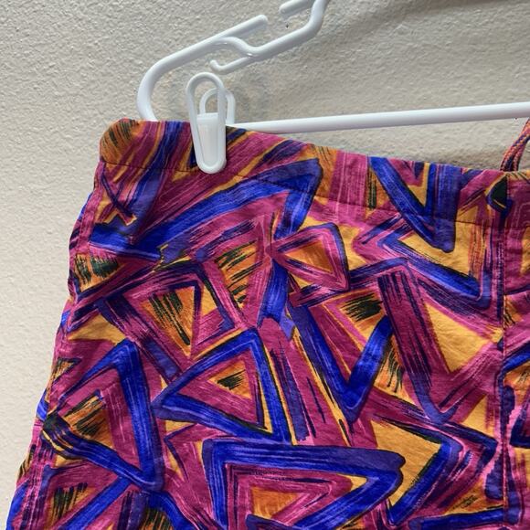 Vintage 80s 90s Chaps Ralph Lauren Mens Surf Board Shorts Trunks Size L Retro - Picture 2 of 10